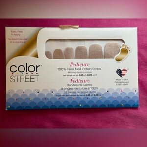 Color Street Moonburst Pedicure Strips